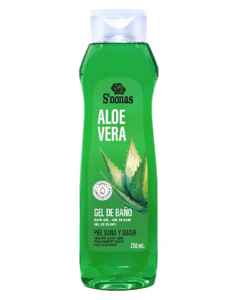 Gel douche S'nonas 750 ml Aloe Vera