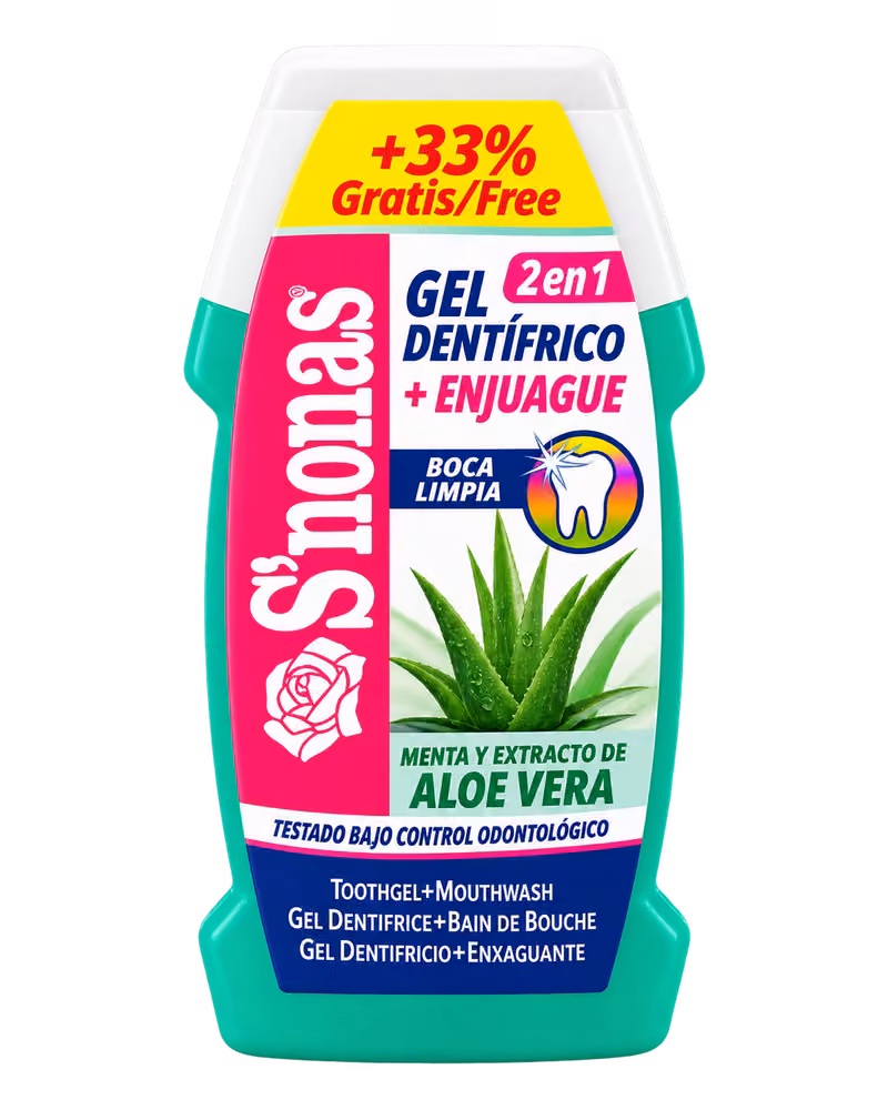 Pâte dentifrice S'nonas Aloe