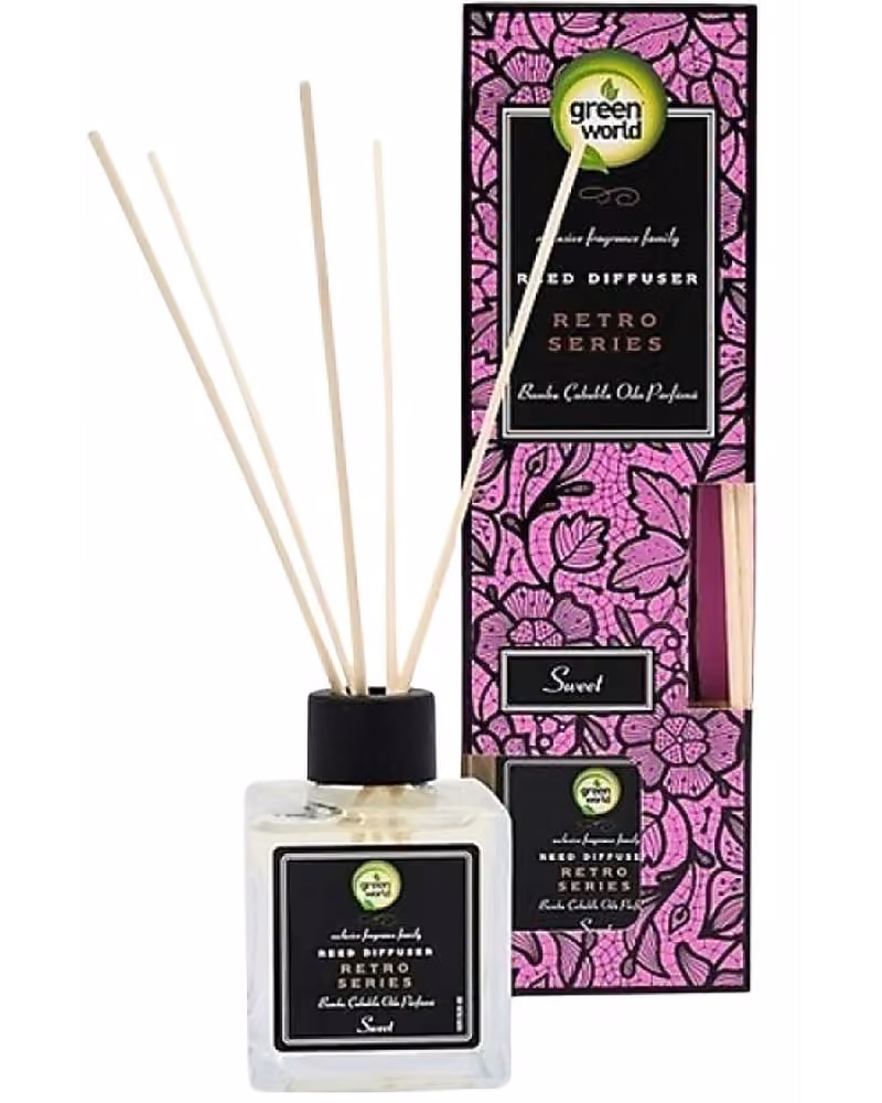 Diffuseur bâtonnet Green World 100 ml Sweet