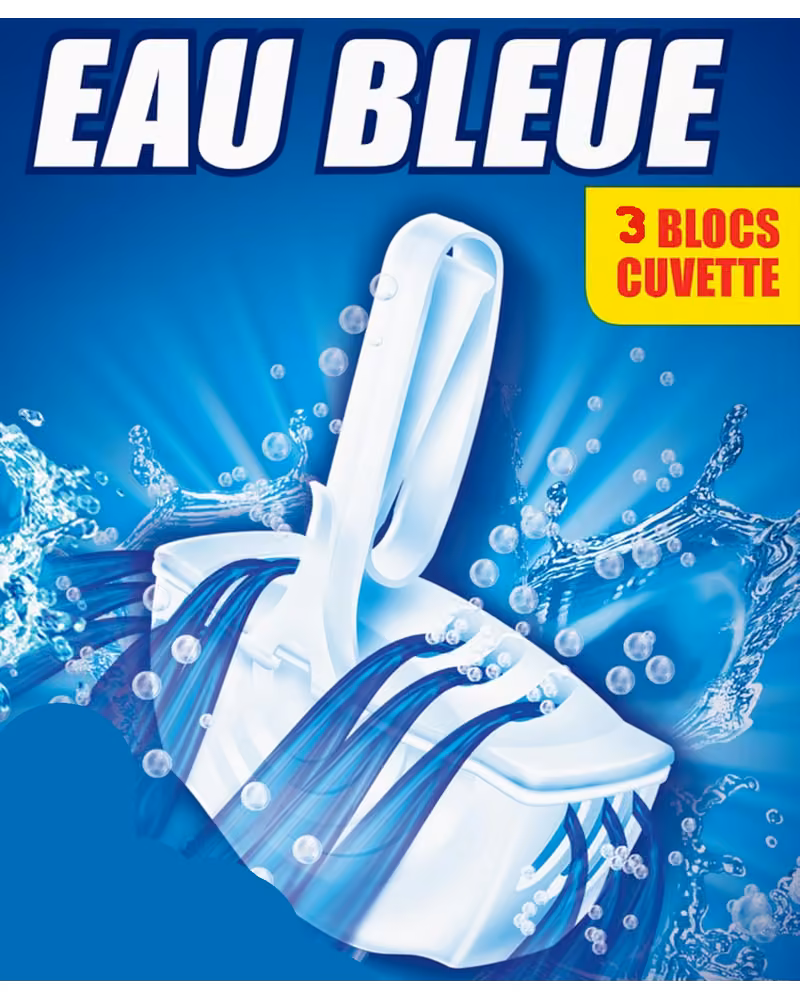 Eau Bleu WC x3